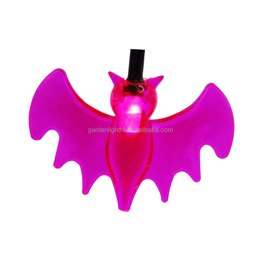 Customised Halloween bat decorative stake lights lawn lights