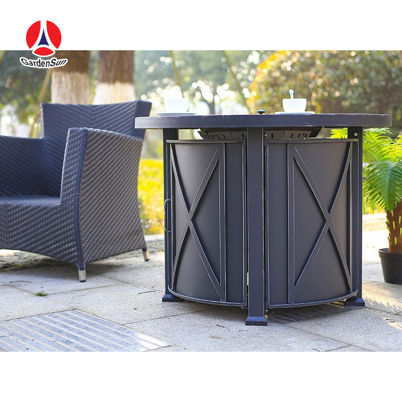 Advanced Design Round Outdoor Steel Fire Pit