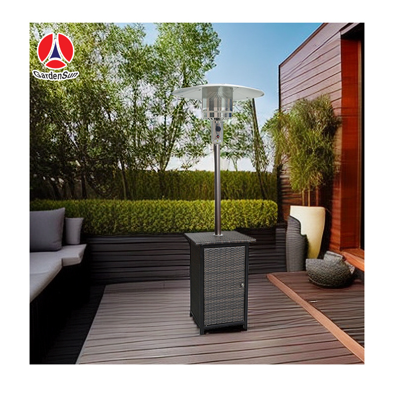 Professional garden supplier, China Sahara Big Burn Patio Heater Spares CE Certification Umbrella Wholesale Best Patio Heaters