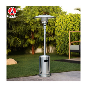 Gardensun Hot Sale outdoor garden mushroom parts patio heaters propane with wheels