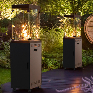 Gardensun Wholesale pallets square patio heaters propane with wheels tower patio heater