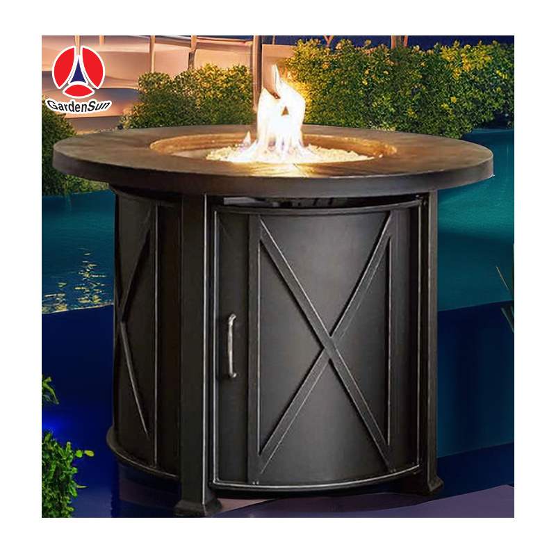 Advanced Design Round Outdoor Steel Fire Pit