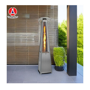 Hight quality gas patio outdoor heater fire glass tube for propane patio heater table patio heater