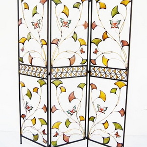 living room wrought iron Folding Screen Room Divider