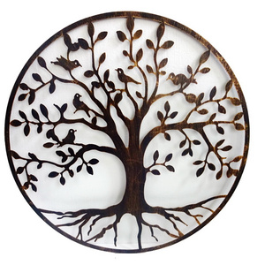 laser cut art Metal Wall Tree Of Life Decor