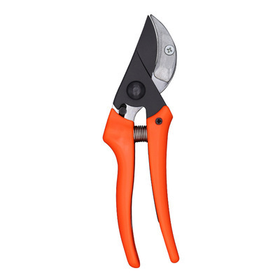 New Design Durable Garden Ratchet Pruner Cutting Tools Stainless Steel Blade With Plastic Handle Safe Lock