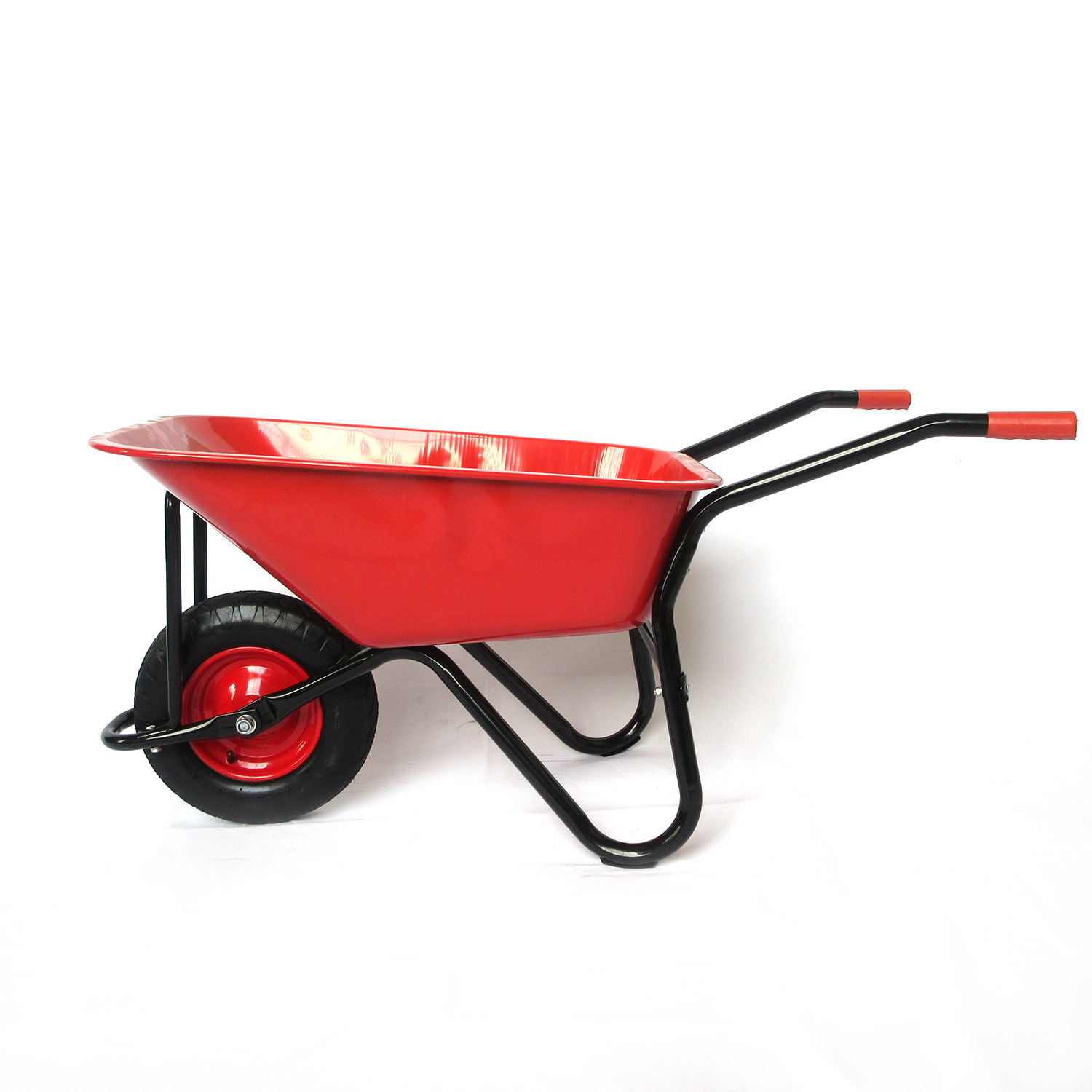 Heavy Duty Metal Wheelbarrow for Construction Industrial Garden