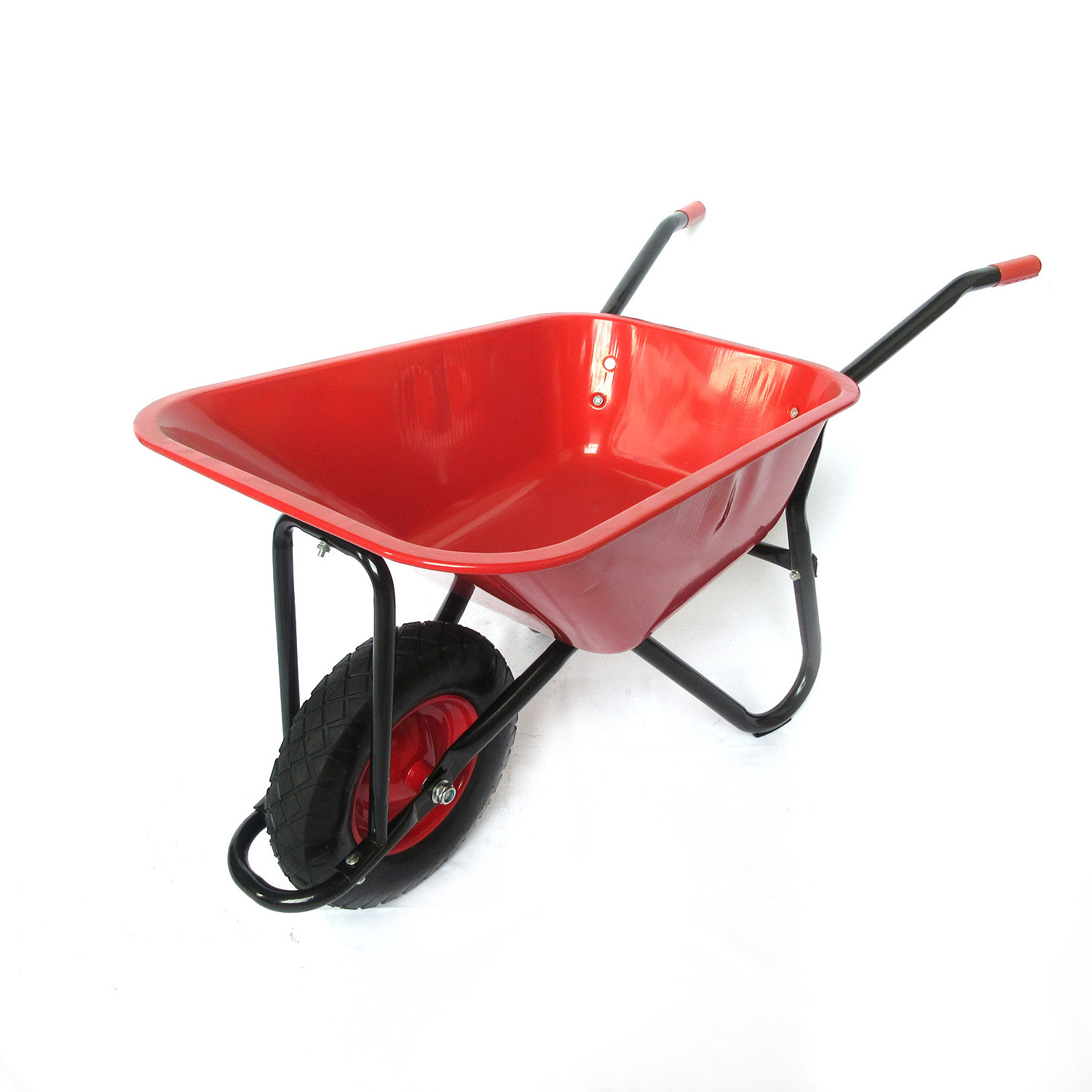 Heavy Duty Metal Wheelbarrow for Construction Industrial Garden