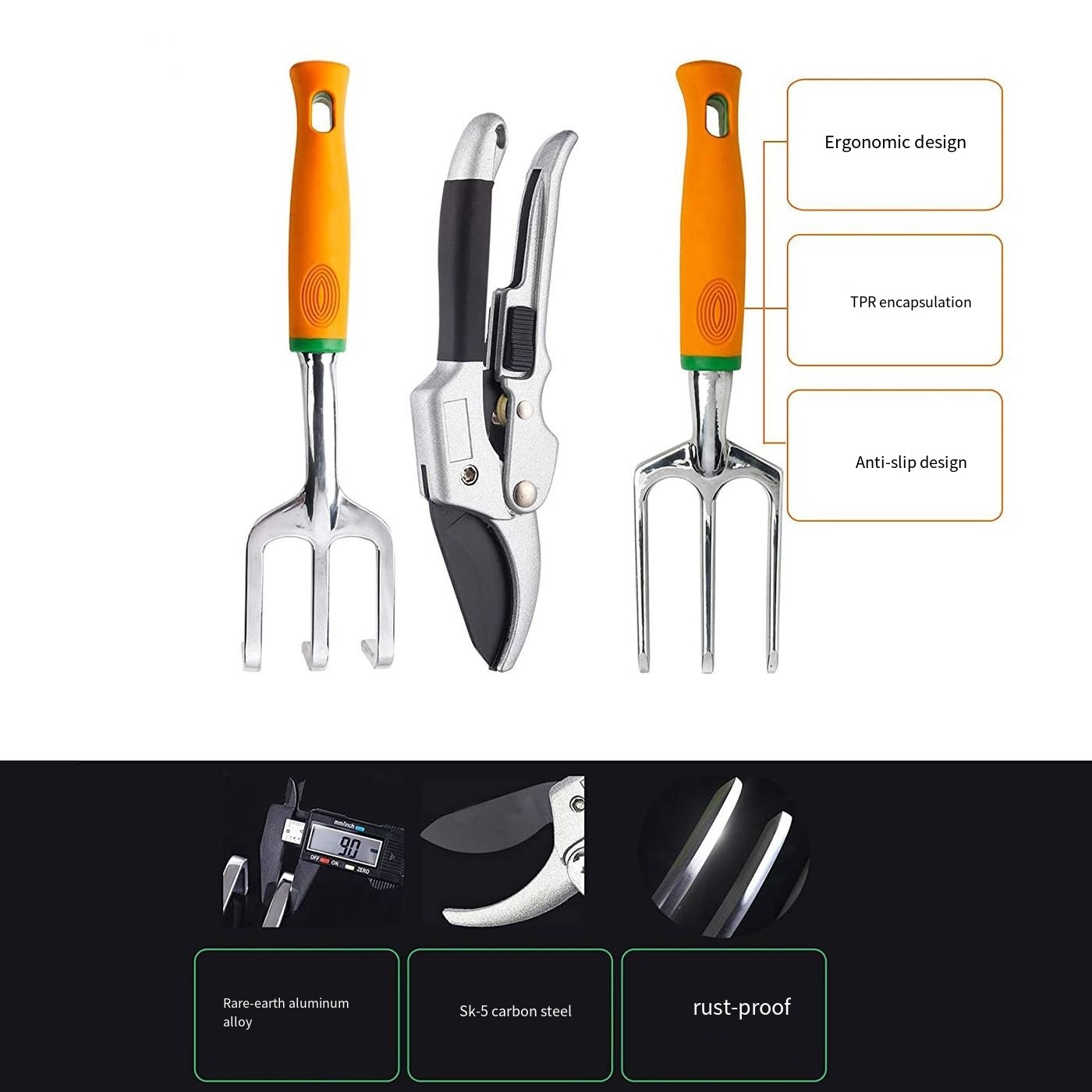 Gardening Tools-Gift for Women and Men Women Men Garden Tool Kit Garden Plant Tools Manufacture