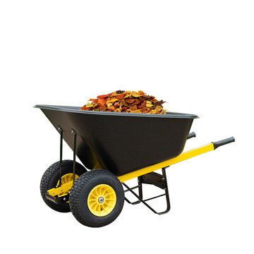 Landscaping Yard Gardening Farm Wheel Barrow Power Wheelbarrow