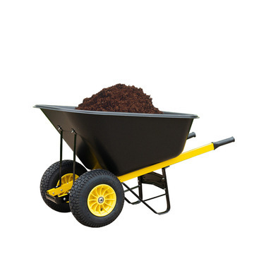 Landscaping Yard Gardening Farm Wheel Barrow Power Wheelbarrow