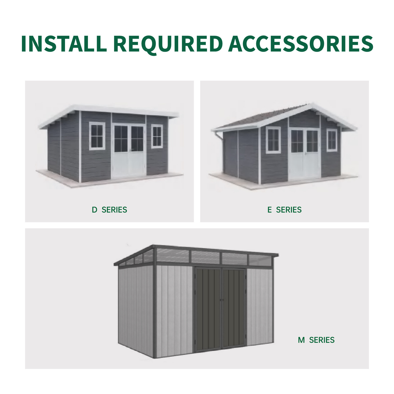 new arrival hot selling Factory Direct Sale Limited Easy Installation mobile hard wearing yard and garden sheds storage outdoor