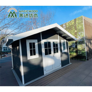 New model factory direct sales new arrival hot selling easy installing crack-resistant mobile prefab wpc garden shed