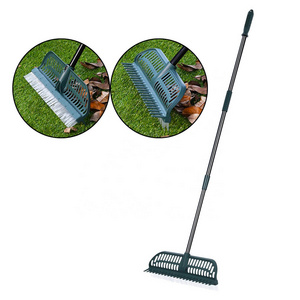 Winslow & Ross 2 in 1 garden tools lawn rake and brush artificial turf carpet brush plastic grass rake