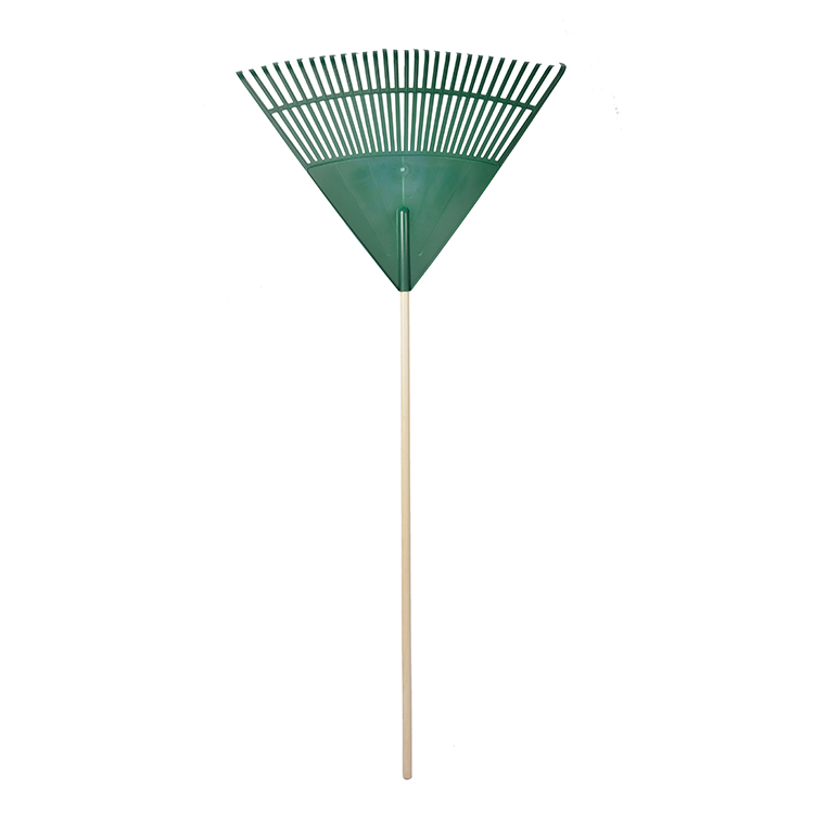 Winslow & Ross wholesale landscape rake reinforce plastic rake garden tools leaf rake with long handle