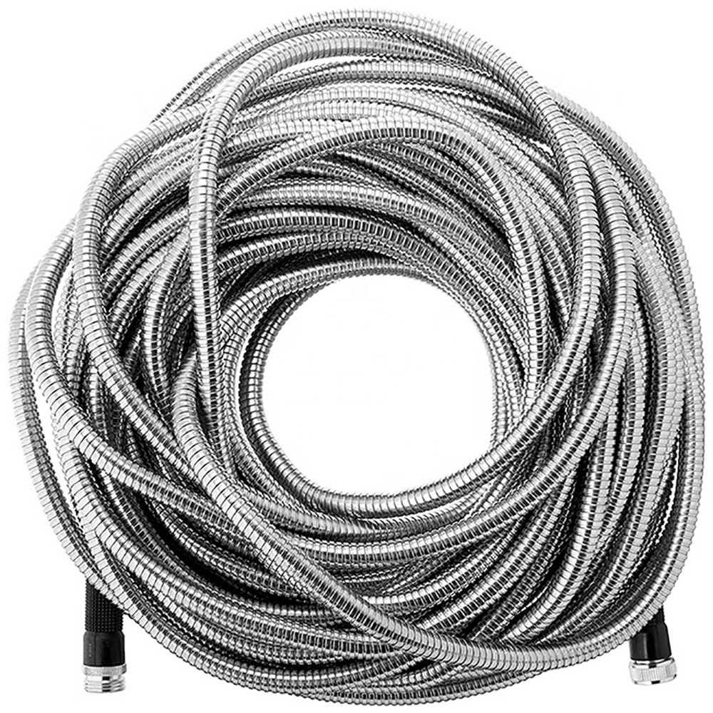 Winslow & Ross 3/4'' diameter 15m stainless steel garden hose 304 stainless steel flexible hose