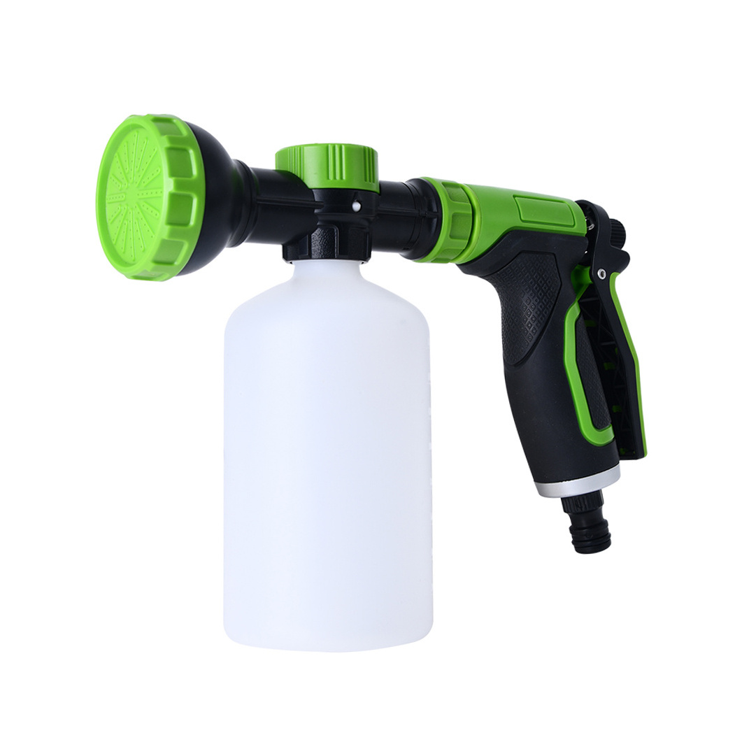 Winslow & Ross plastic foam spray nozzle garden no pre-mixing car wash spray nozzle with 500ml capacity bottle