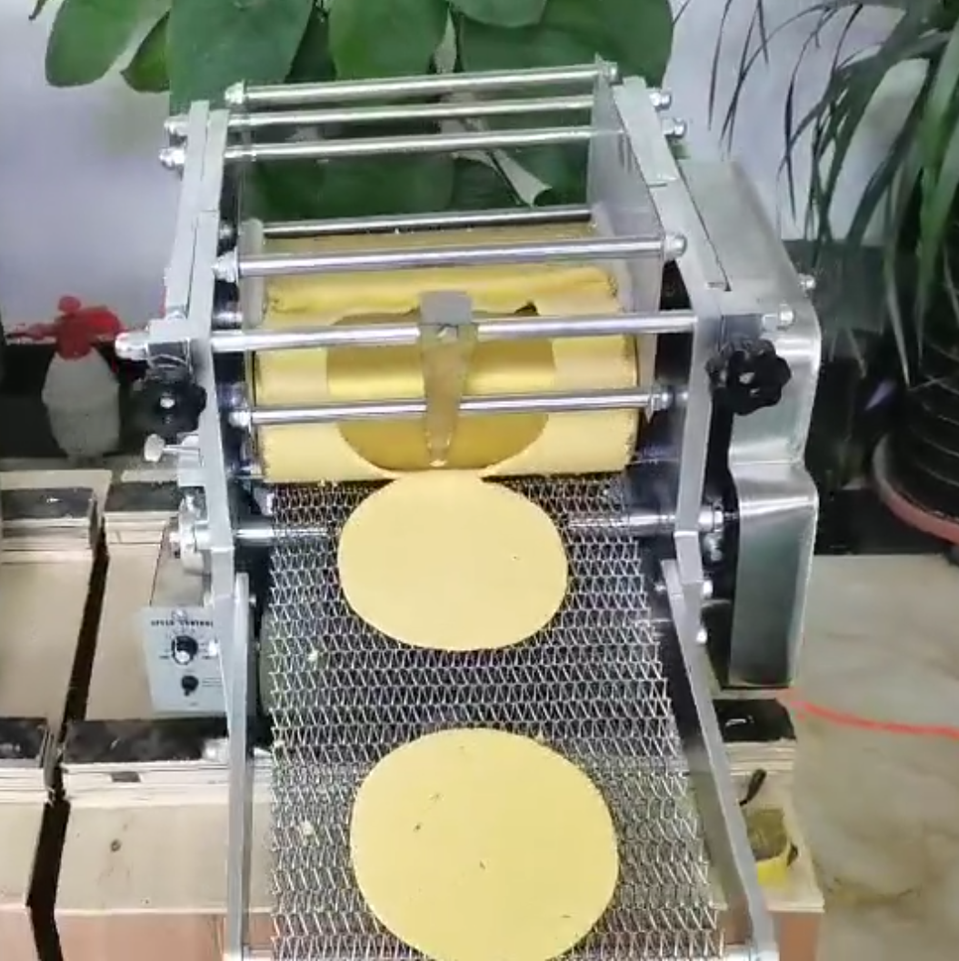 Wheat complete portable automatic taco roti chapatti tortilla production line roll making machine maker manual europe flour news