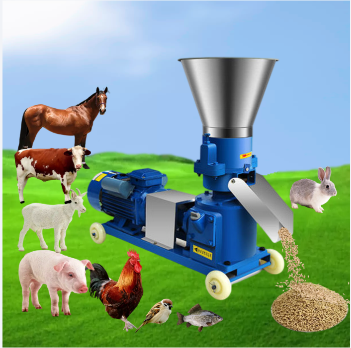 Pine Needles Alfalfa Straw Hay Soy Hull Organic Fertilizer Pellets Cube Machine Philippines 11kw 3kw Model 300 Kg Without Motor