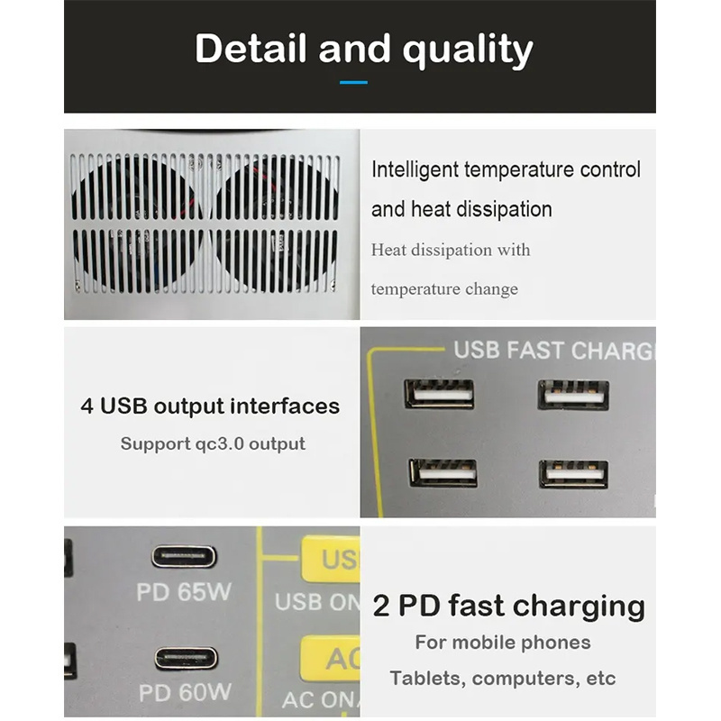 Customized Solar Panel 2400 Generator 3600wh Portable Power Station 2000w For Electric Bike