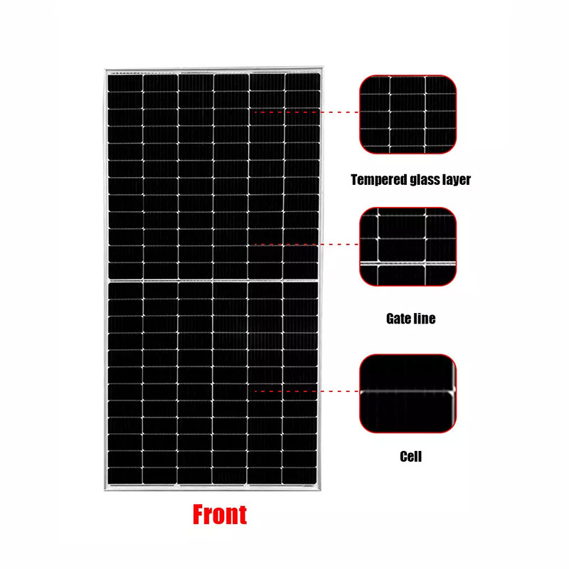 585w 590w 595w 600w 605w solar panels battery back gallium arsenide solar cell solar cell flexible