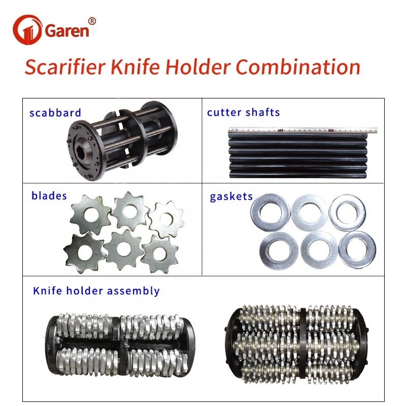 GAREN Hot sales high quality 45# steel cutter shaft for Install the floor milling cutter blade