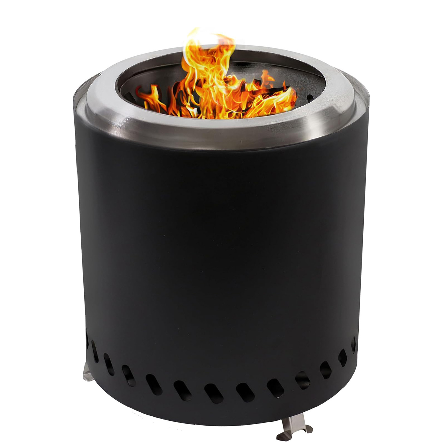 22 cm Portable Mini tabletop smokeless fire pits wood burning fire pit for Indoor and Outdoor