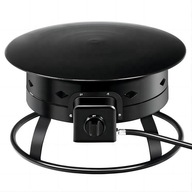 19inch Propane fire pit Gas fireplace camping gas fire pit outdoor smokeless gas Fire Pit with Auto Ignitor