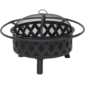 Carton Round Typically Outdoor Actitivites Fire Pit Round Fire Pit Garden 30inch Fire Pit Patio Wood Burning Steel