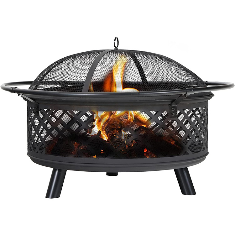 Wood Burning Firepit Kitchen With Black Spheres For Portable Camping Phi Villa Patio Set Gas Bbq Fire Pit Outdoor Fire Pits