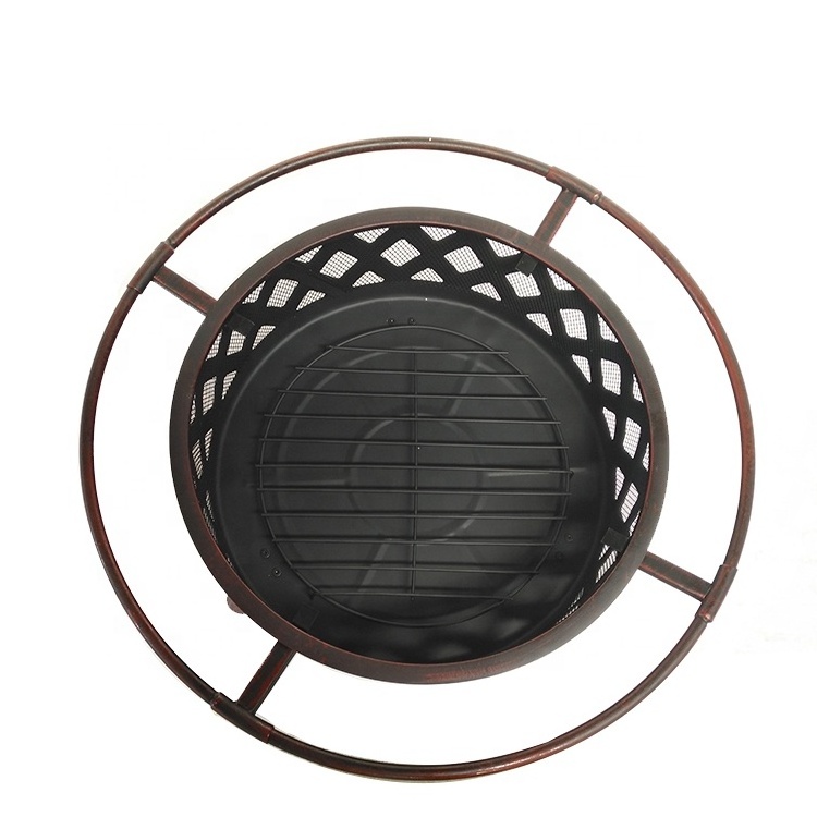 Carton Round Typically Outdoor Actitivites Fire Pit Round Fire Pit Garden 30inch Fire Pit Patio Wood Burning Steel