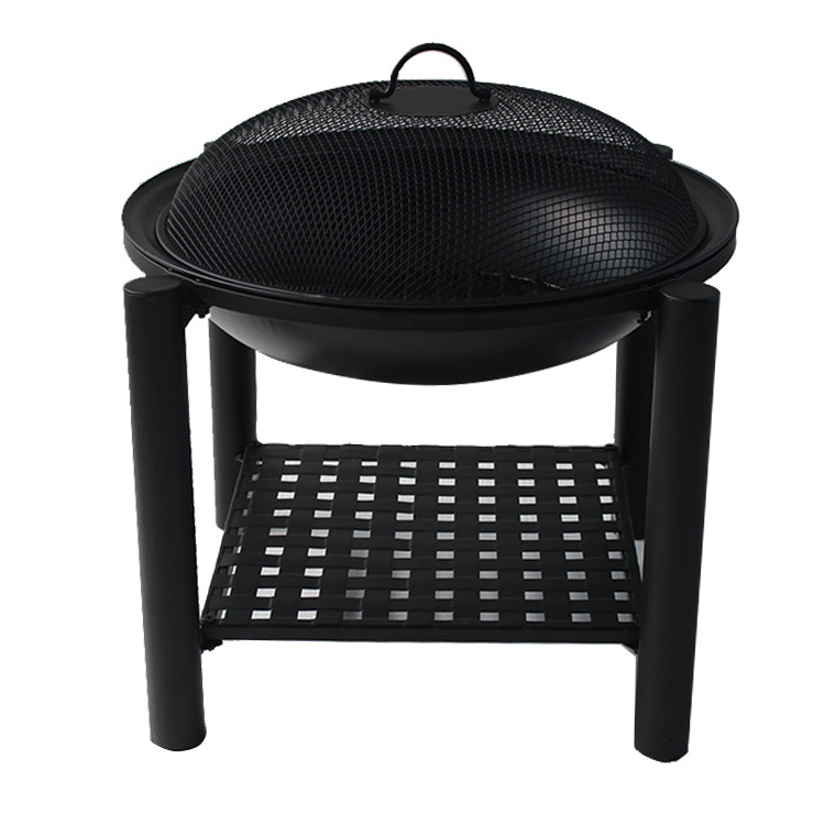 Fire Pit Dark Stand With Storage High Selling Garden Accessories Iron Fire Pit Elegant For Home Hotel Usage In Low Moq - Buy