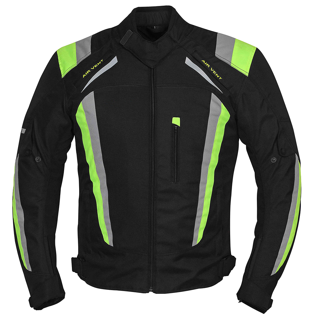 New Hot Sale Biker Jacket For Men Safety Riding  With High Visibility CE Armor Protective Padding Waterproof All 4Season