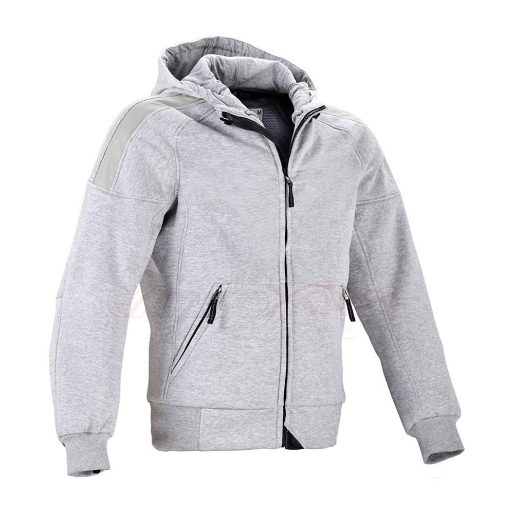 Classic Casual Armored Motorcycle Hoody For Sale Motorbike Motorcycle CE Protection Made With Lined Fleece Hoodie