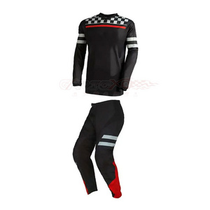 High Quality Customized Design Motocross Jersey and Pants Adult Racing Motocross Pant Men Dirt Bike Suit