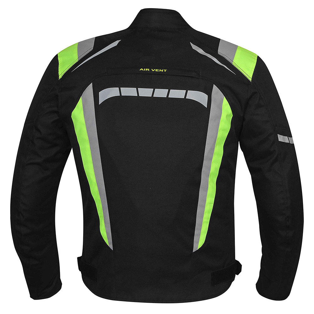 New Hot Sale Biker Jacket For Men Safety Riding  With High Visibility CE Armor Protective Padding Waterproof All 4Season