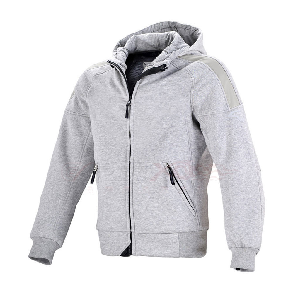 Classic Casual Armored Motorcycle Hoody For Sale Motorbike Motorcycle CE Protection Made With Lined Fleece Hoodie