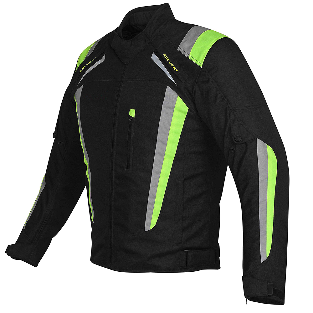 New Hot Sale Biker Jacket For Men Safety Riding  With High Visibility CE Armor Protective Padding Waterproof All 4Season