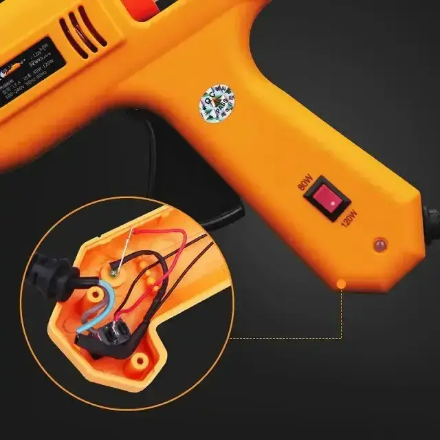 Power 20W Hot Glue Gun DIY High Temp Hot-Melt Glue Guns