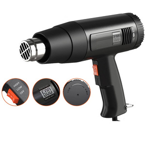 Digital Heat Gun 2500w Electronic Industrial Hot Air Gun 220V AC Shrink Wrapping Thermal Heat