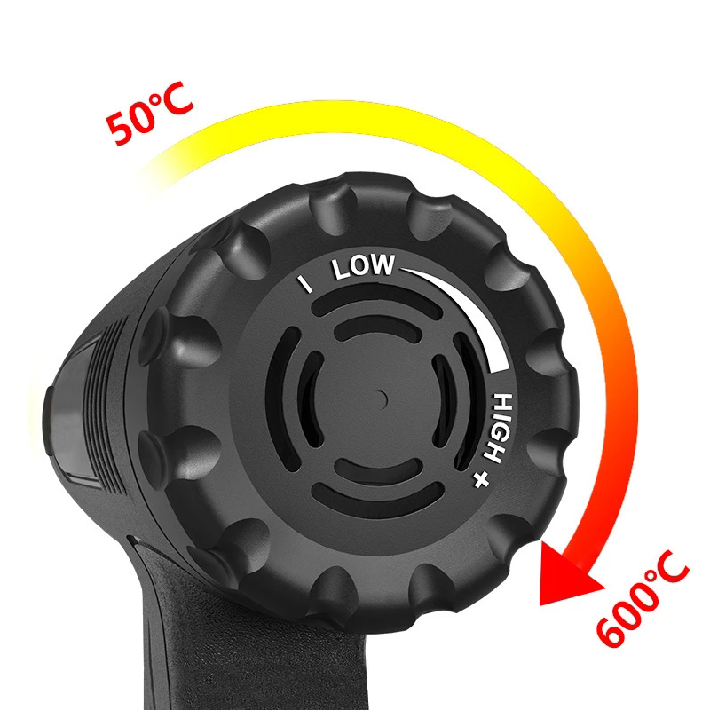 Digital Heat Gun 2500w Electronic Industrial Hot Air Gun 220V AC Shrink Wrapping Thermal Heat