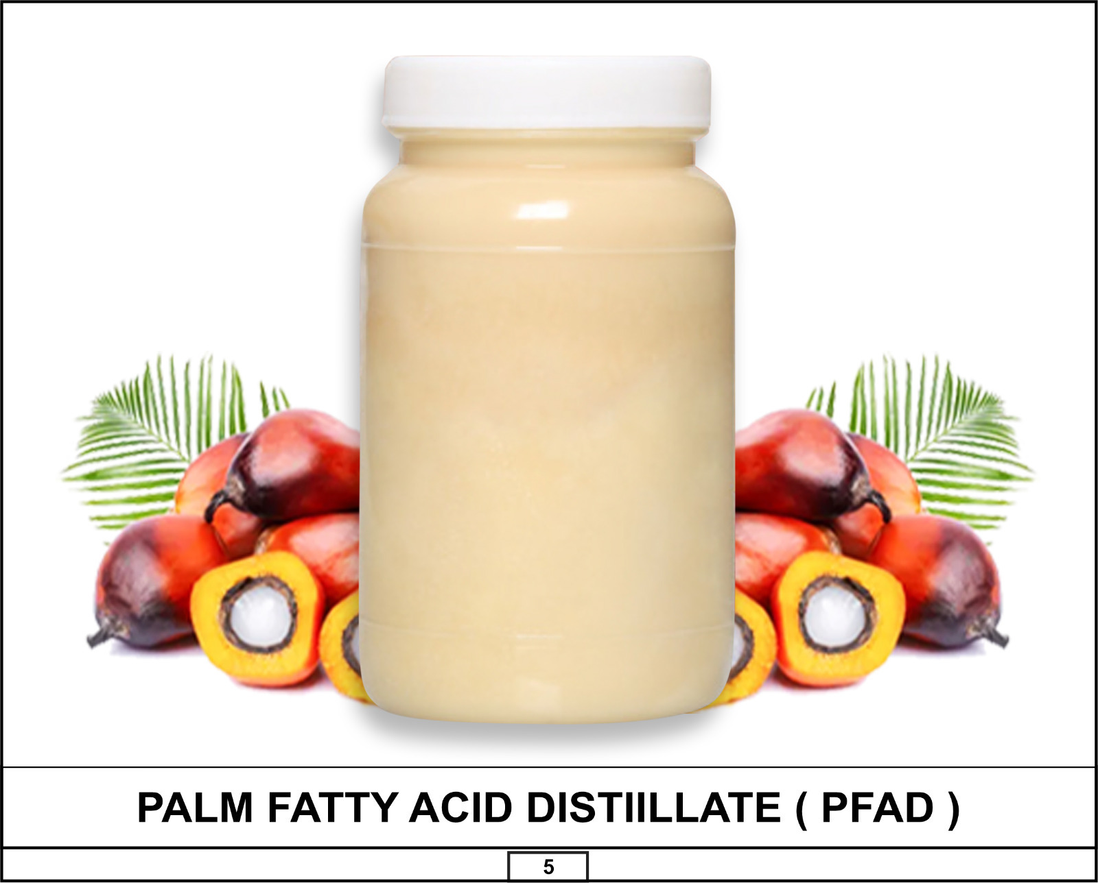 Premium High Quality Palm Fatty Acid Distillate (PFAD)