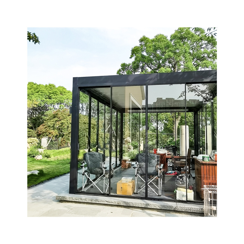 Motorized Wall Mounted Bioclimatic Gazebo Arbours for Outdoor Room Space for New Home