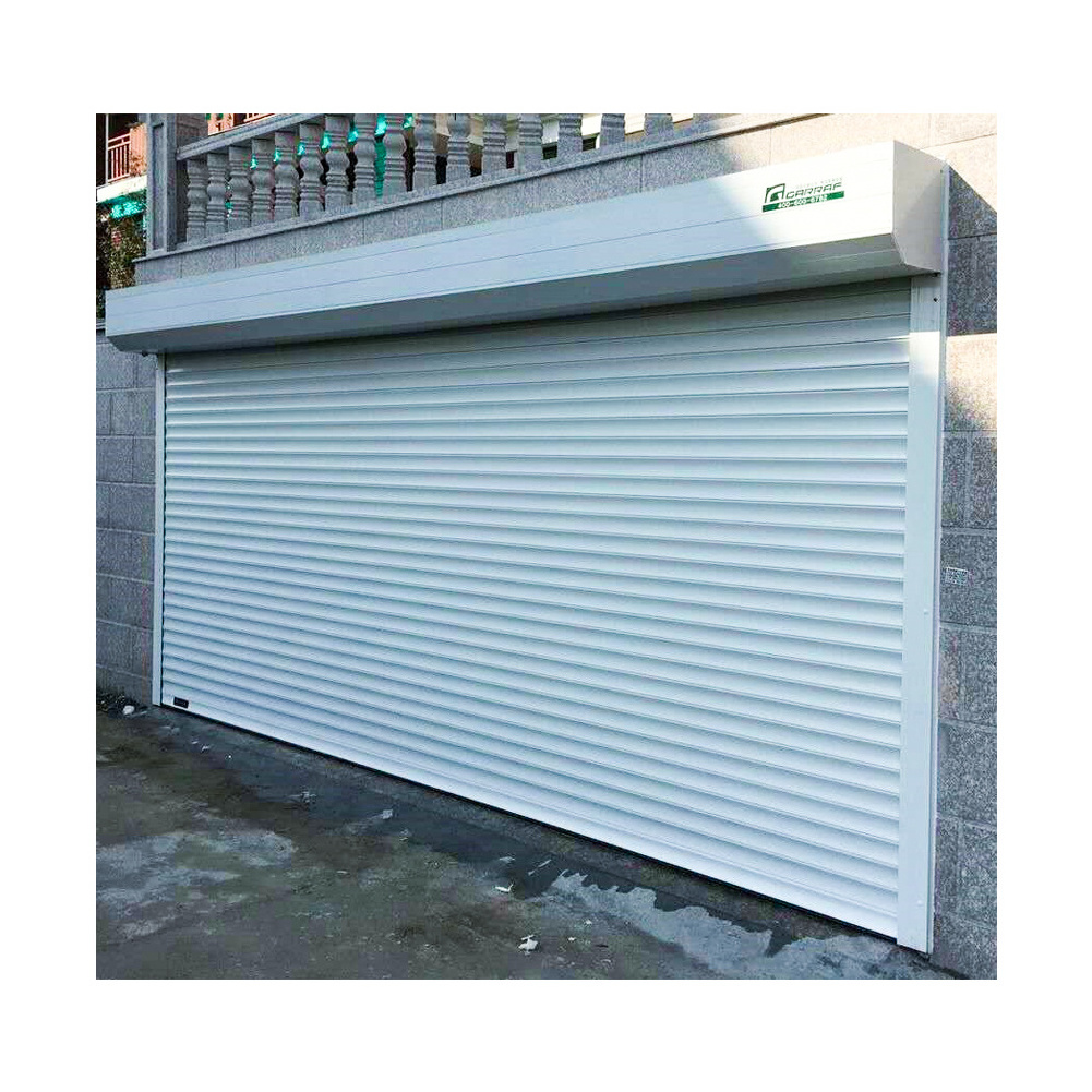 Garraf Factory Custom Metal Roll Up Doors Thermal Insulation Soundproof Roller Shutter Door Parts