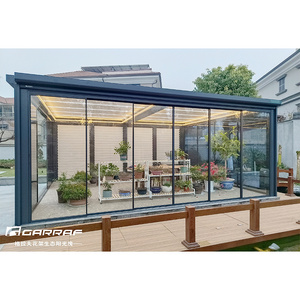 Customized adjustable outdoor gazebo waterproof louvered roof motorized bioclimatic aluminium pergola