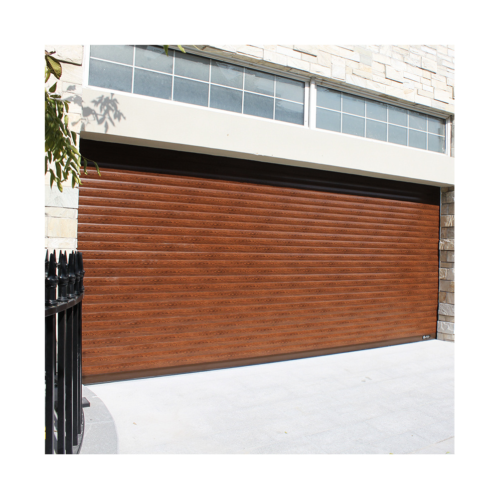 Garraf Security Electric Automatic Fast Industrial Burglar Proof Aluminum Roller Garage Door