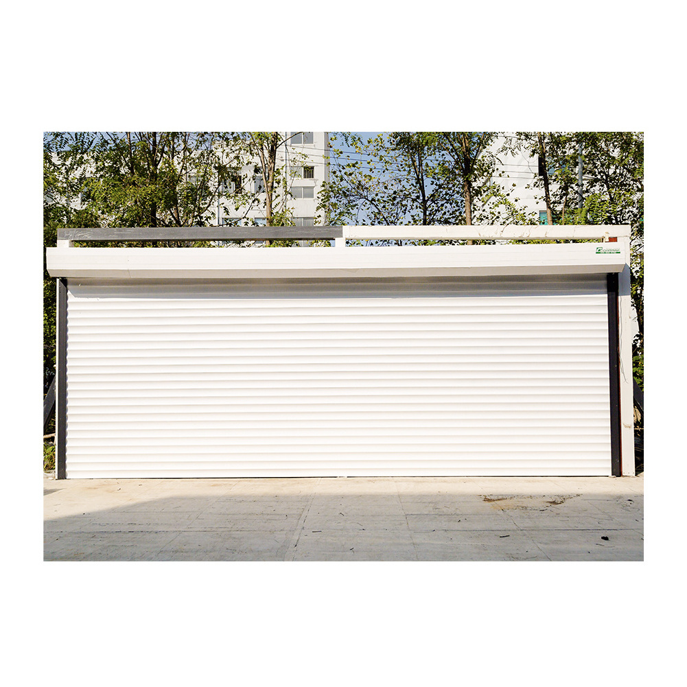 Garraf Security Electric Automatic Fast Industrial Burglar Proof Aluminum Roller Garage Door