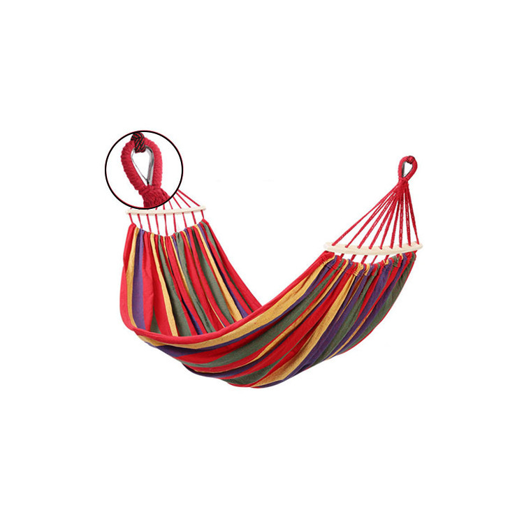 GARIDA canvas hammock outdoor wholesale single and double person swing outdoor hammock camping mediterranean  GCHH-001