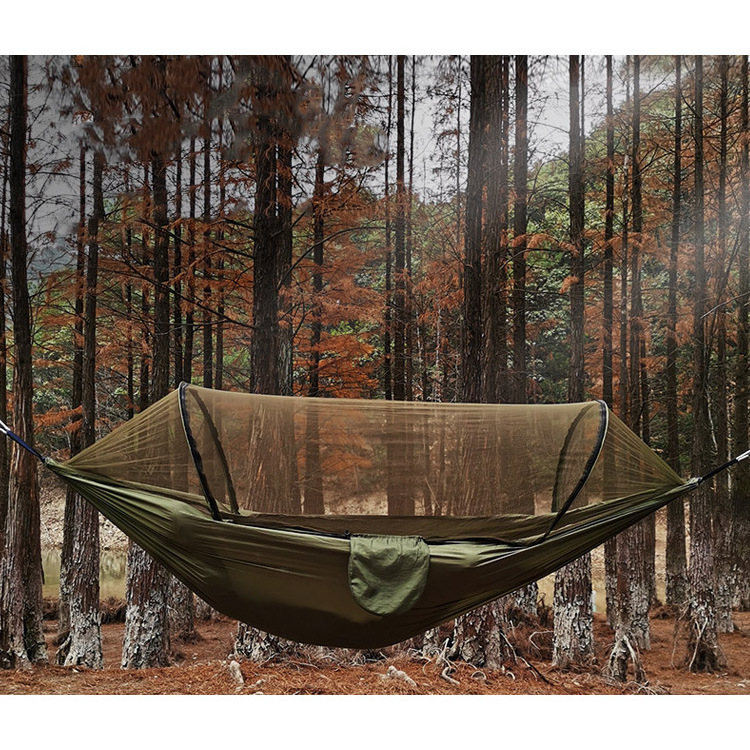 GARIDA Hammock With Mosquito Net Tent Outdoor Camping Mosquito Net Nylon Hammock Camping Mosquito Nets Hammock GCHH-012