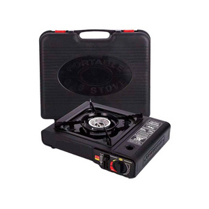 Outdoor camping picnic stove liquefied gas stove mini household single stove portable hotpot barbecue card oven